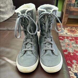 Keds Women's Gray Winter Boots